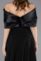 Midi Black Party Dress ABK2523