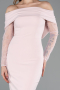 Midi Powder Color Cocktail Dress ABK2522