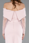 Midi Powder Color Cocktail Dress ABK2522