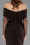 Midi Brown Cocktail Dress ABK2522