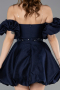 Mini Navy Blue Party Dress ABK2512
