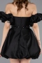 Mini Black Party Dress ABK2512