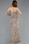 Long Mink Scaly Evening Dress ABU5647