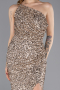 Long Mink Scaly Evening Dress ABU5647