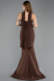 Long Brown Mermaid Evening Gown ABU5627