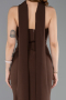 Long Brown Mermaid Evening Gown ABU5627
