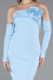 Long Light Blue Evening Dress ABU5629