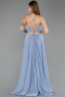 Long Indigo Evening Dress ABU5632