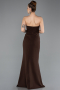 Long Brown Mermaid Prom Dress ABU5680