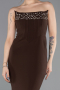 Long Brown Mermaid Prom Dress ABU5680