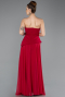 Long Dark Fuchsia Chiffon Evening Dress ABU5681