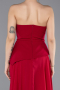 Long Dark Fuchsia Chiffon Evening Dress ABU5681
