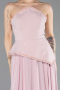 Long Powder Color Chiffon Evening Dress ABU5681
