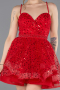 Short Red Party Dress ABK2435