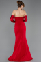 Long Red Evening Dress ABU4642