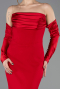 Long Red Evening Dress ABU4642
