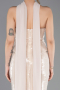 Long Beige Mermaid Prom Dress ABU5721