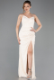 Long Beige Dantelle Prom Gown ABU5719