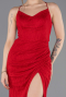 Long Red Dantelle Prom Gown ABU5719
