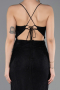 Long Black Dantelle Prom Gown ABU5719