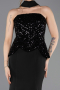 Long Black Mermaid Prom Dress ABU5704