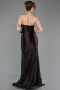 Long Brown Prom Gown ABU5707