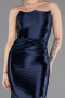 Long Navy Blue Prom Gown ABU5707