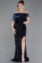 Long Navy Blue Evening Dress ABU5711