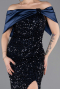Long Navy Blue Evening Dress ABU5711