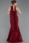 Long Burgundy Evening Dress ABU5735