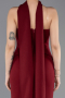 Long Burgundy Evening Dress ABU5735