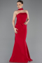 Long Red Evening Dress ABU5735