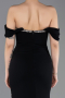 Long Black Mermaid Evening Gown ABU5740