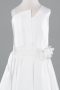 Short White Satin Girl Dress ABK2521