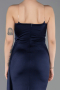 Long Navy Blue Prom Gown ABU5746