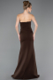 Brown Long Evening Dress ABU5747