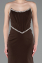 Brown Long Evening Dress ABU5747