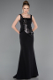 Long Black Mermaid Prom Dress ABU5768