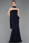 Long Navy Blue Evening Dress ABU5774