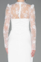Long White Evening Dress ABK2547