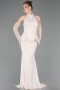 Long Beige Evening Dress ABU5787