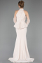 Long Beige Evening Dress ABU5787