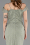 Long Mint Dantelle Evening Dress ABU5841