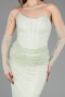 Long Mint Dantelle Evening Dress ABU5817