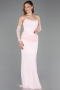 Long Powder Color Dantelle Evening Dress ABU5817
