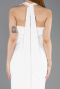 Midi White Cocktail Dress ABK2551