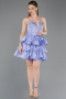 Short Lila Party Dress ABK2560