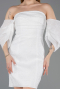 Short White Cocktail Dress ABK2563