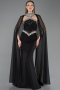 Long Black Mermaid Prom Dress ABU5866