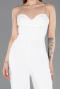 Long White Cocktail Dress ABT137